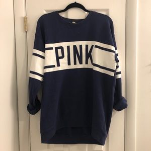 SOLD Victoria’s Secret PINK Oversized Campus Crew